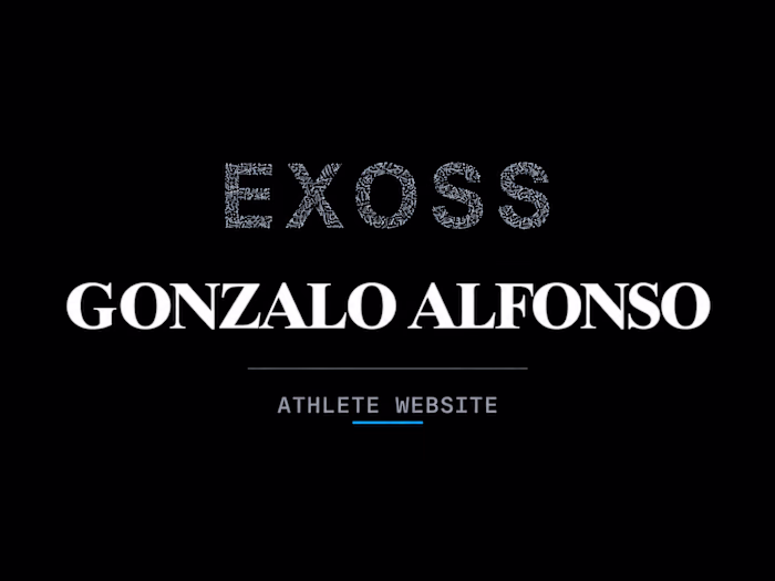 Gonzalo Alfonso — A professional