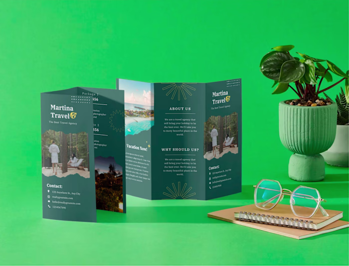 Design and print beautiful brochures
