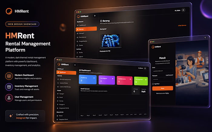 Rental Management Website