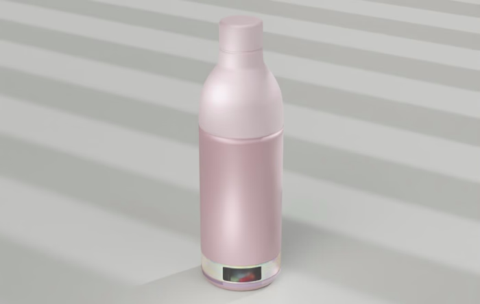 Bottle (modelled and rendered in blender)
