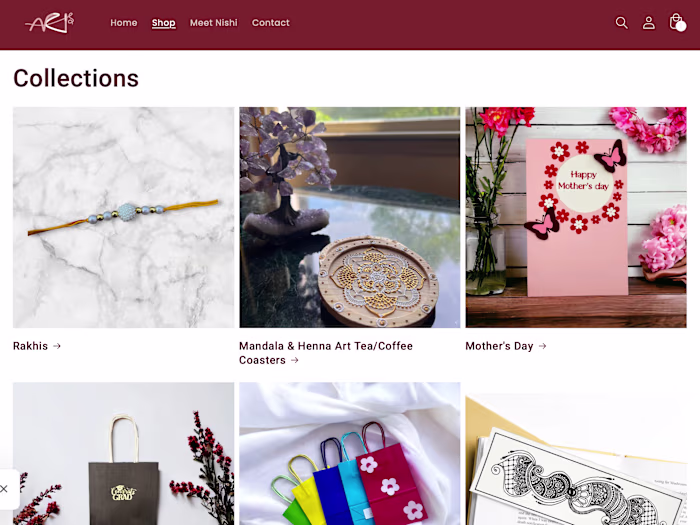 E-Commerce Website Design + Development