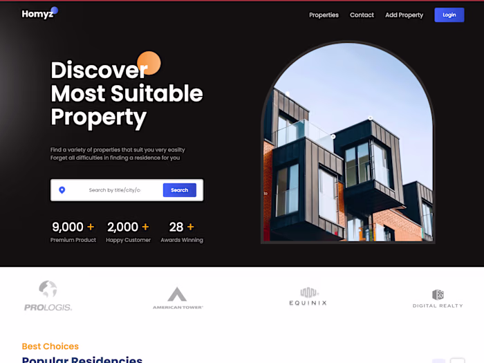 Real Estate Website