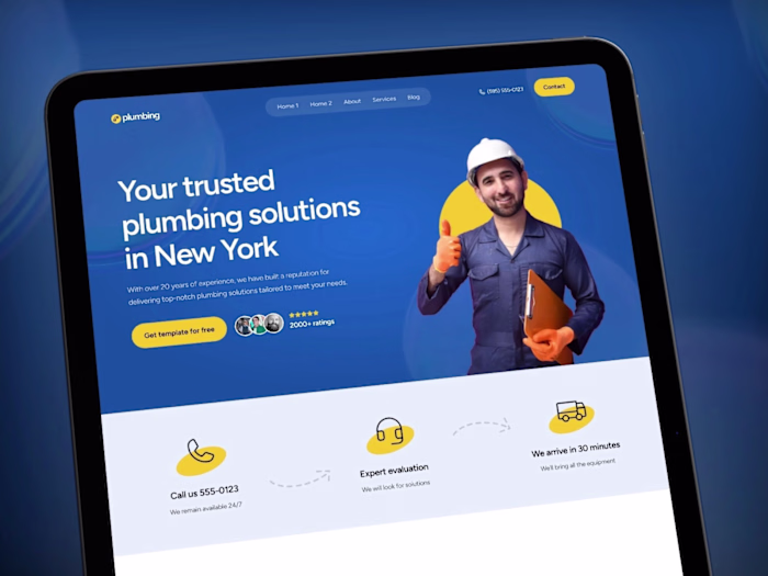 Plumber Landing Page