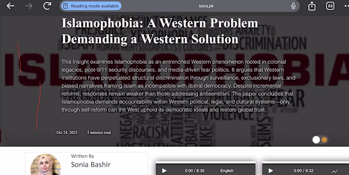 Policy Brief | Islamophobia: A