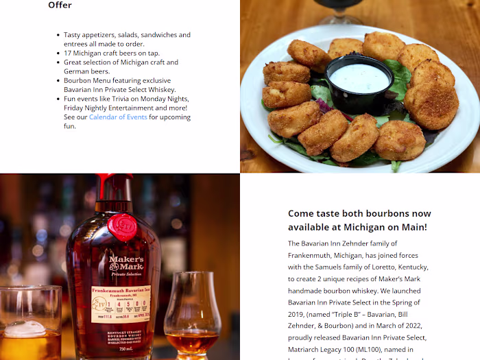 Bavarian Inn website