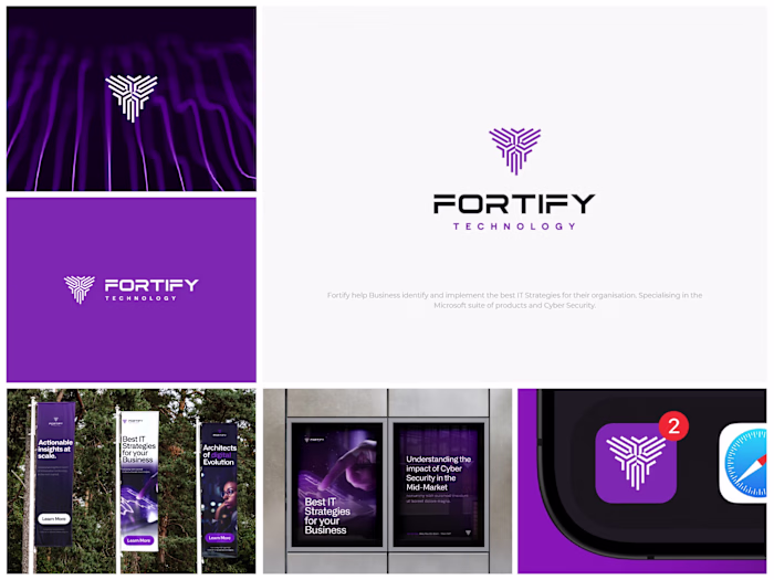Branding for an IT company in the corporate Industry