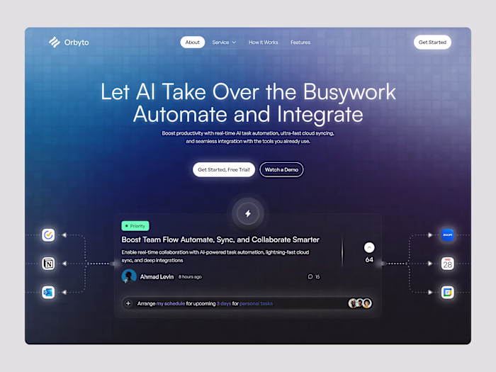 Orbyto AI Website Design Full Case Study