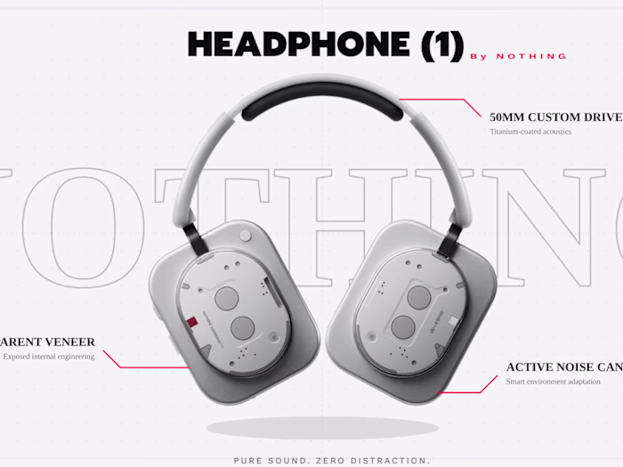 A sleek, brutalist product launch