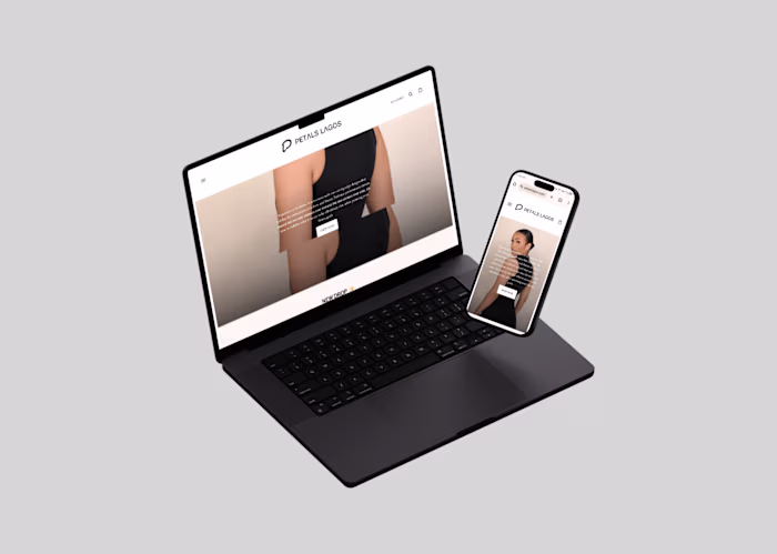 Shopify Website for Petals