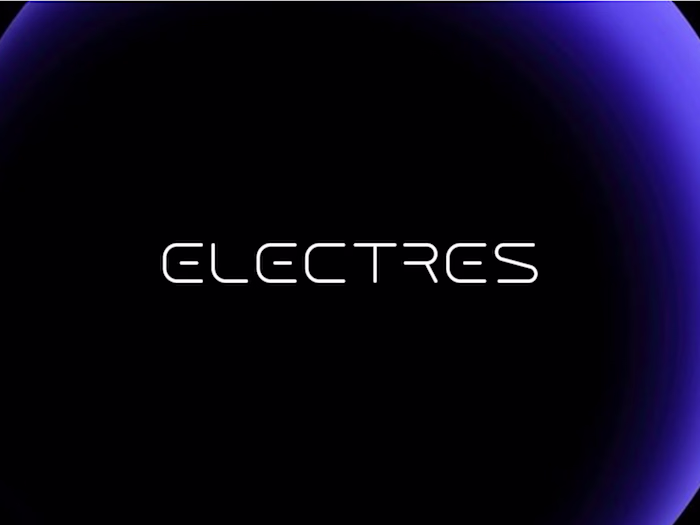Brand identity for an electric SaaS platform designed to com...