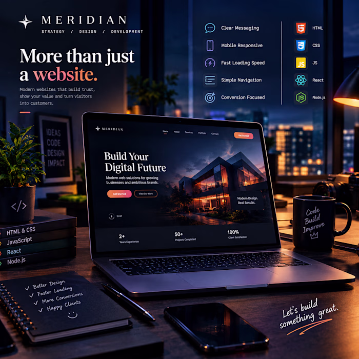 Most business websites fail for