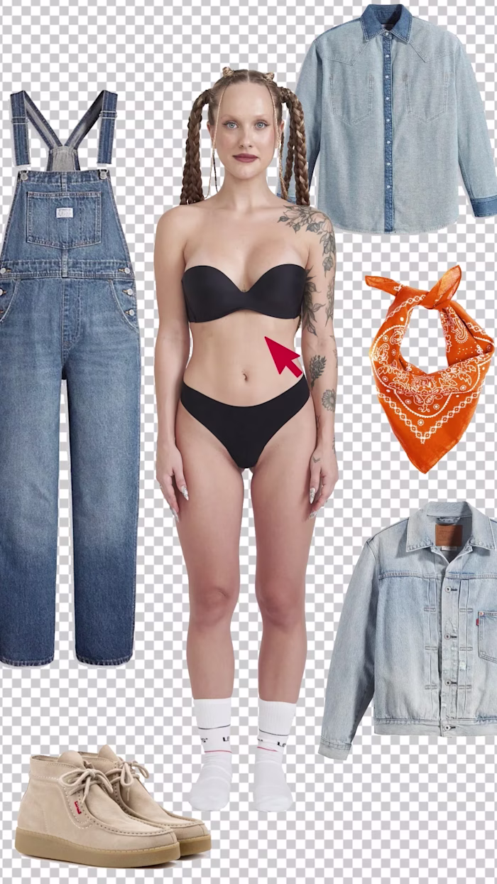 Motion design and animation for Levis Poland