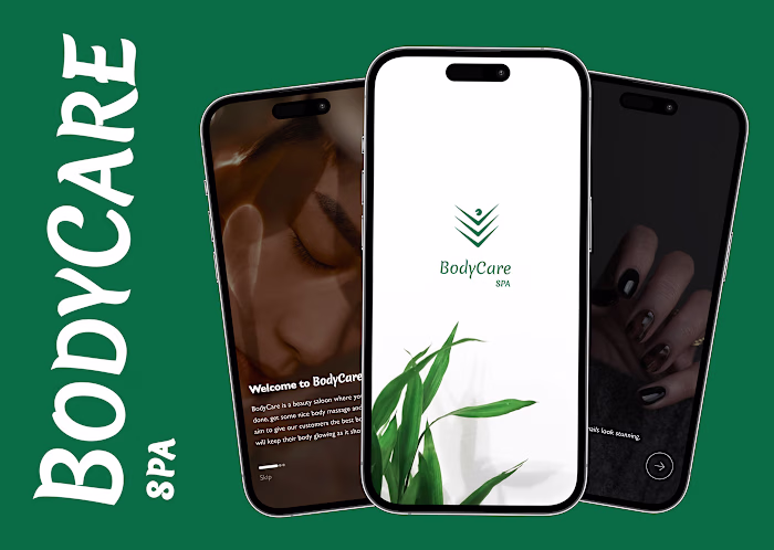 BodyCare Spa - Mobile App:: Behance