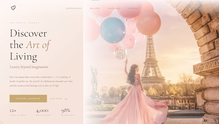 Project Title:
Éclat — Paris Luxury