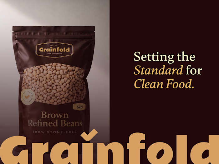 Grainfold -  Logo, Brand Identity & Packaging Design ©2026