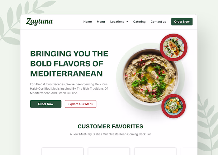 Website Redesign for Zaytuna