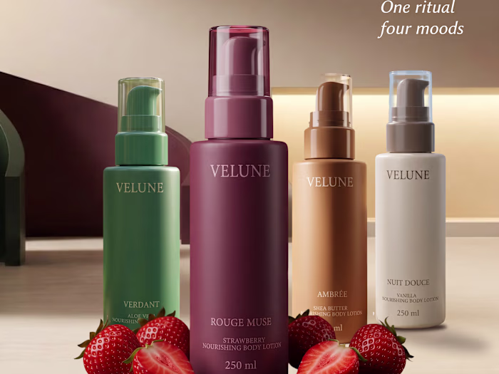 Four lotions. Four moods. Absolutely