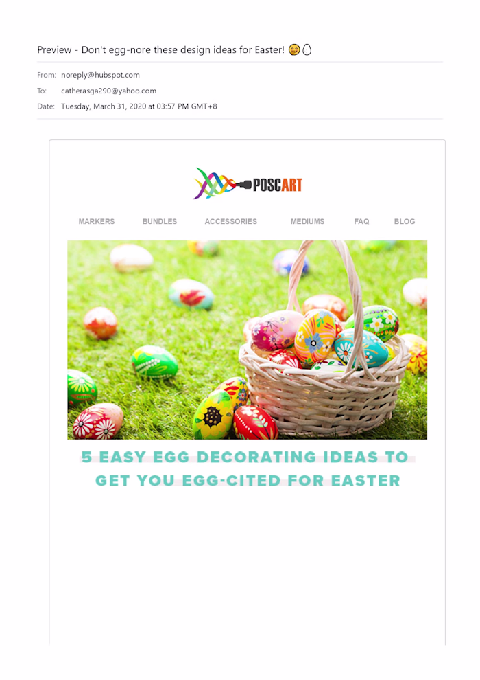 Weekly PoscART Email