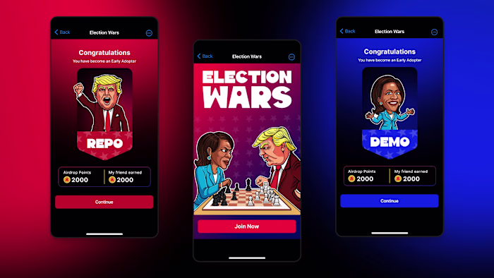 Crypto Game Visual Design
