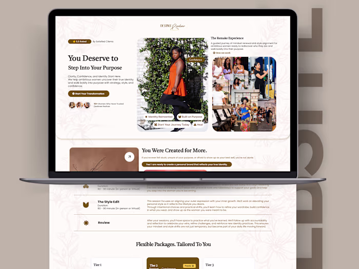 Remake Brand-Centric Website Design