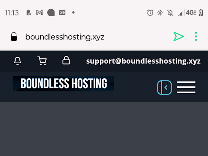 Hosting site