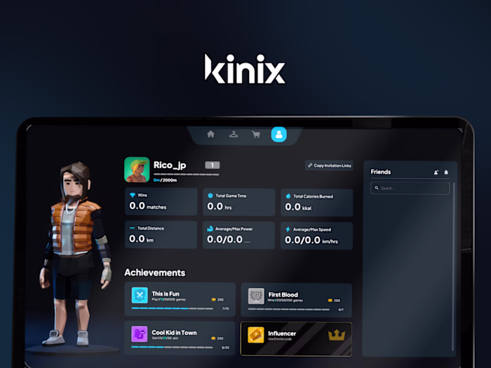KINIX: Cycling-Controlled Multiplayer Game