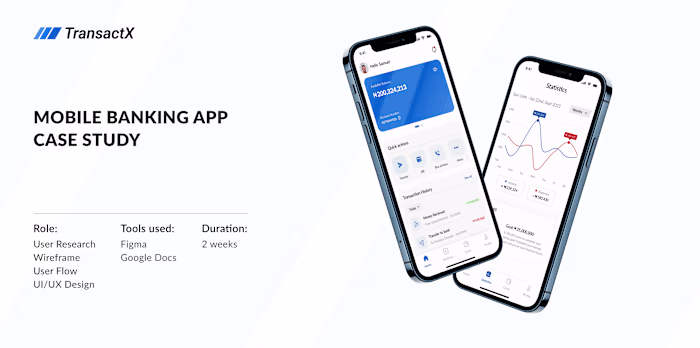 TransactX bank app [A case study]