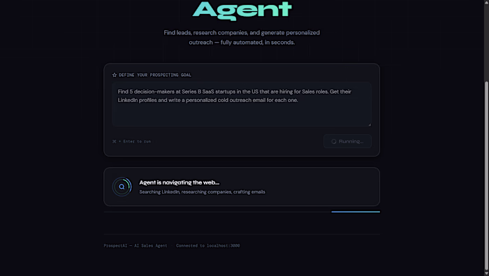 Built an autonomous AI sales