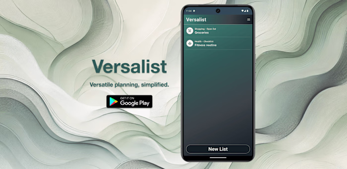 Versalist – Minimalist To-Do List App