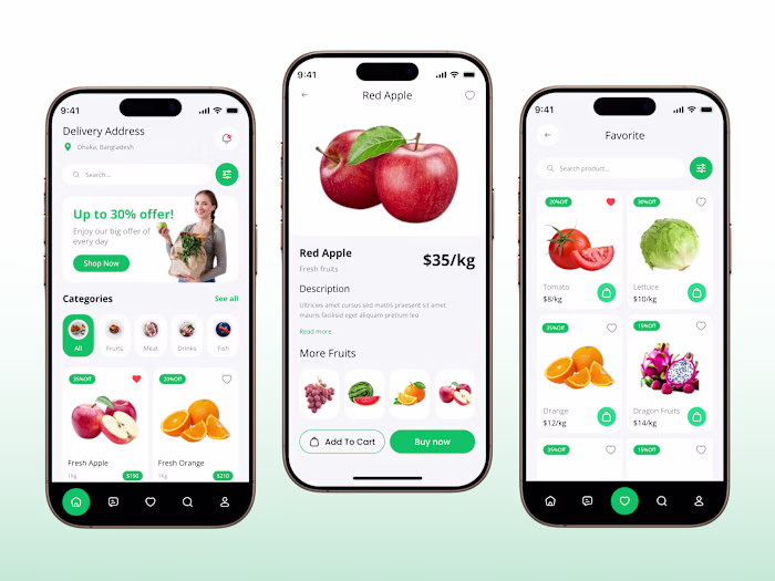 Grocery Story Shopping Mobile App