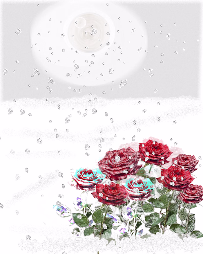 Frozen Roses