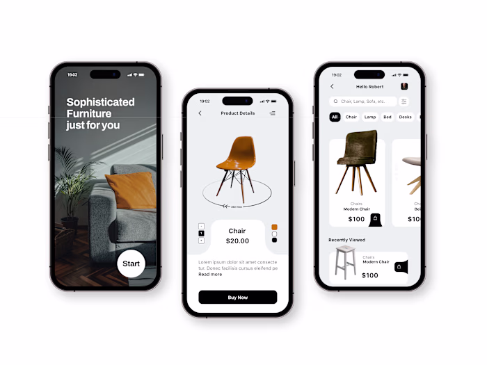 Ecommerce App Design - Personal