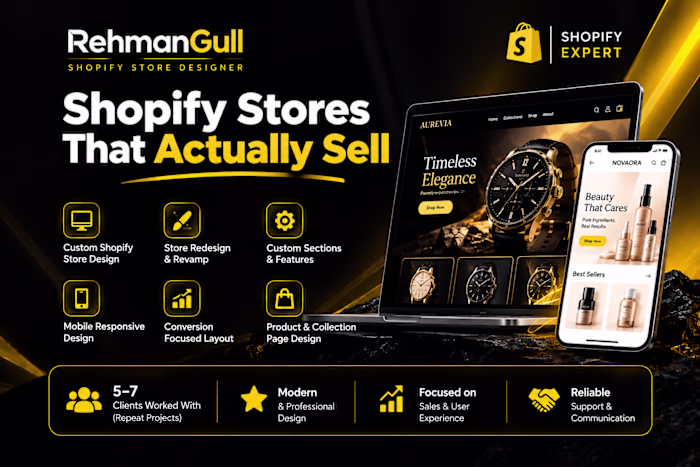 Shopify Store Designer