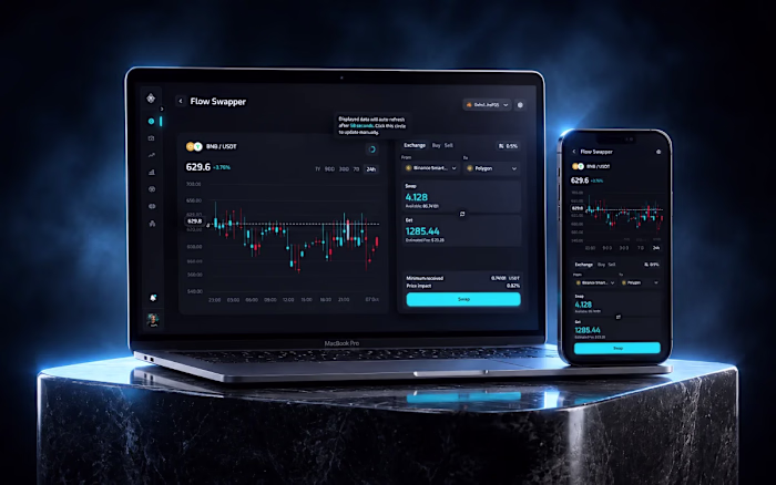 Web3 Trading Swap Interface - Concept