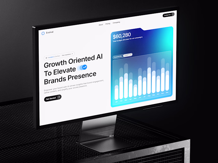 AI SaaS startup web design & development | Framer