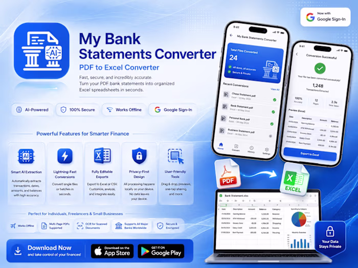 My Bank Statement Converter –