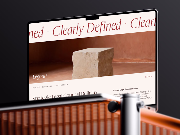 Legora Law Firm Marketing Website