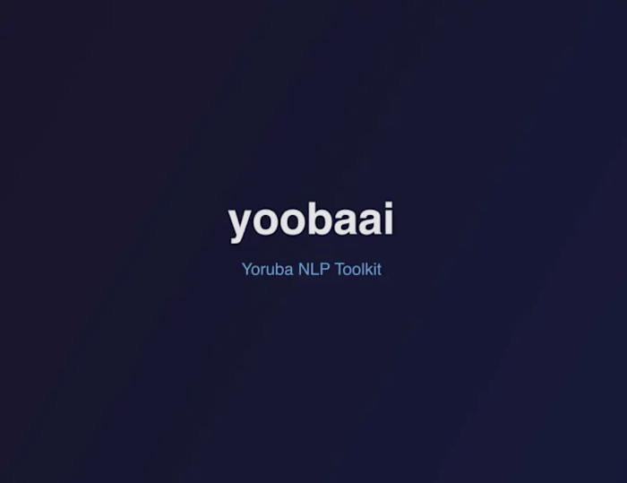Yoobaai is a tone-aware Yorùbá