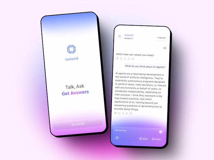 SentientX AI Chat Assistant