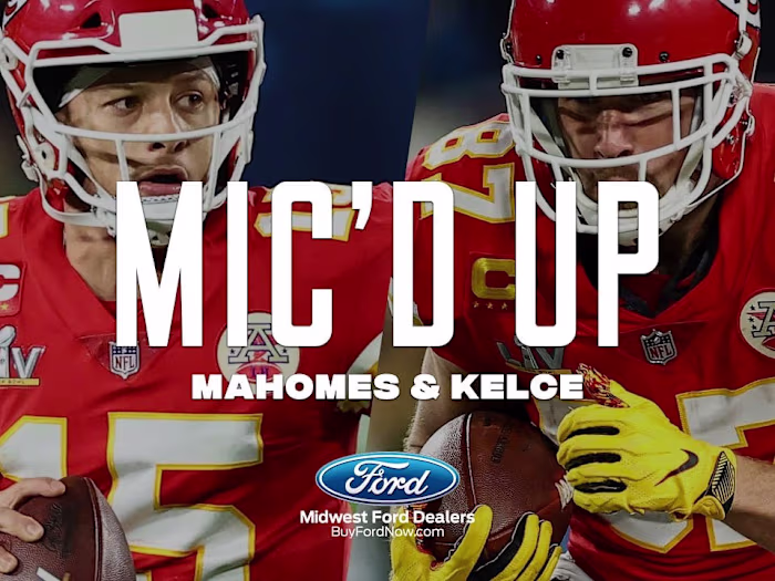 Patrick Mahomes & Travis Kelce Mic’d Up in Super Bowl LV