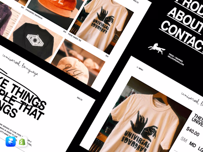 Universal Language Storefront | Headless Shopify on Framer