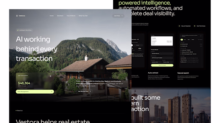 Designed this beautiful landing page