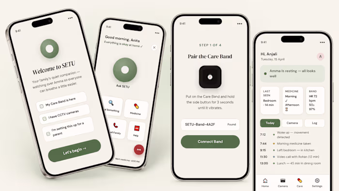 SETU — Privacy-First, Voice-First Eldercare Ecosystem