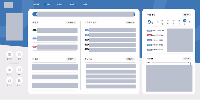 Electronic Approvals and Internal Work Portal