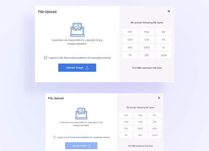 File Uploader Modals - Daily UI Design