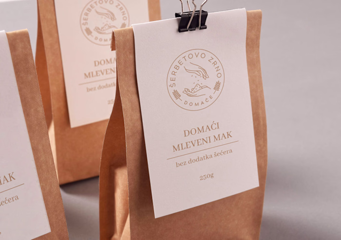 Branding and label design for