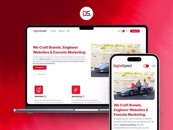 DS: Agency Website