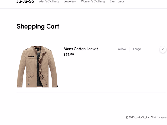 E-commerce app with Next JS 13