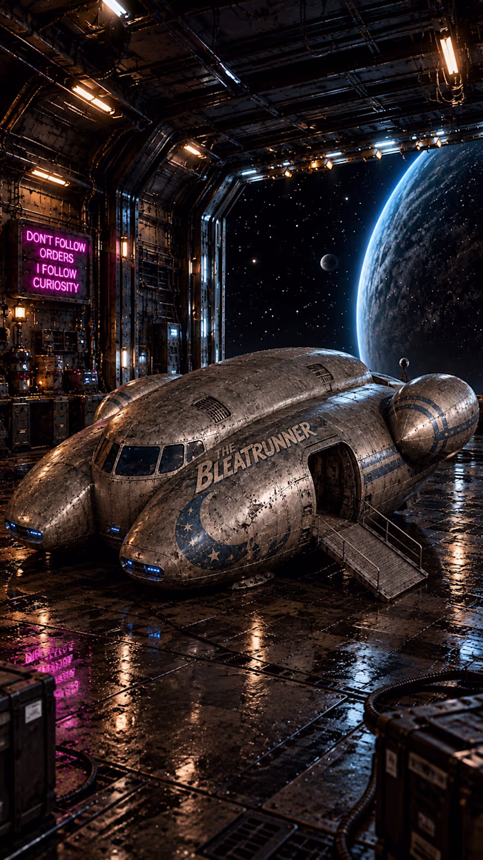 Space GOAT’s BleatRunner Hangar