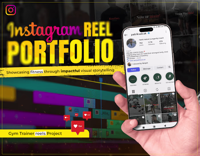 instagram Reels | Shorts for a Gym Instructor